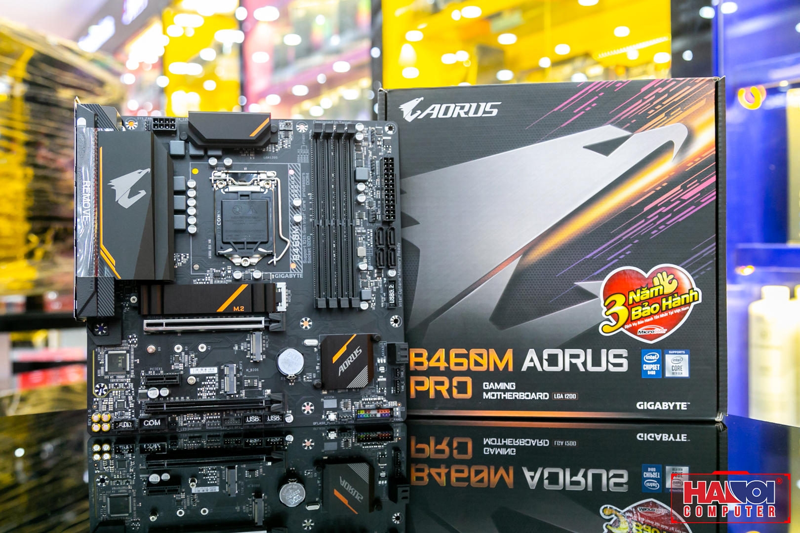 Bo mạch chủ Gigabyte B460M AORUS PRO